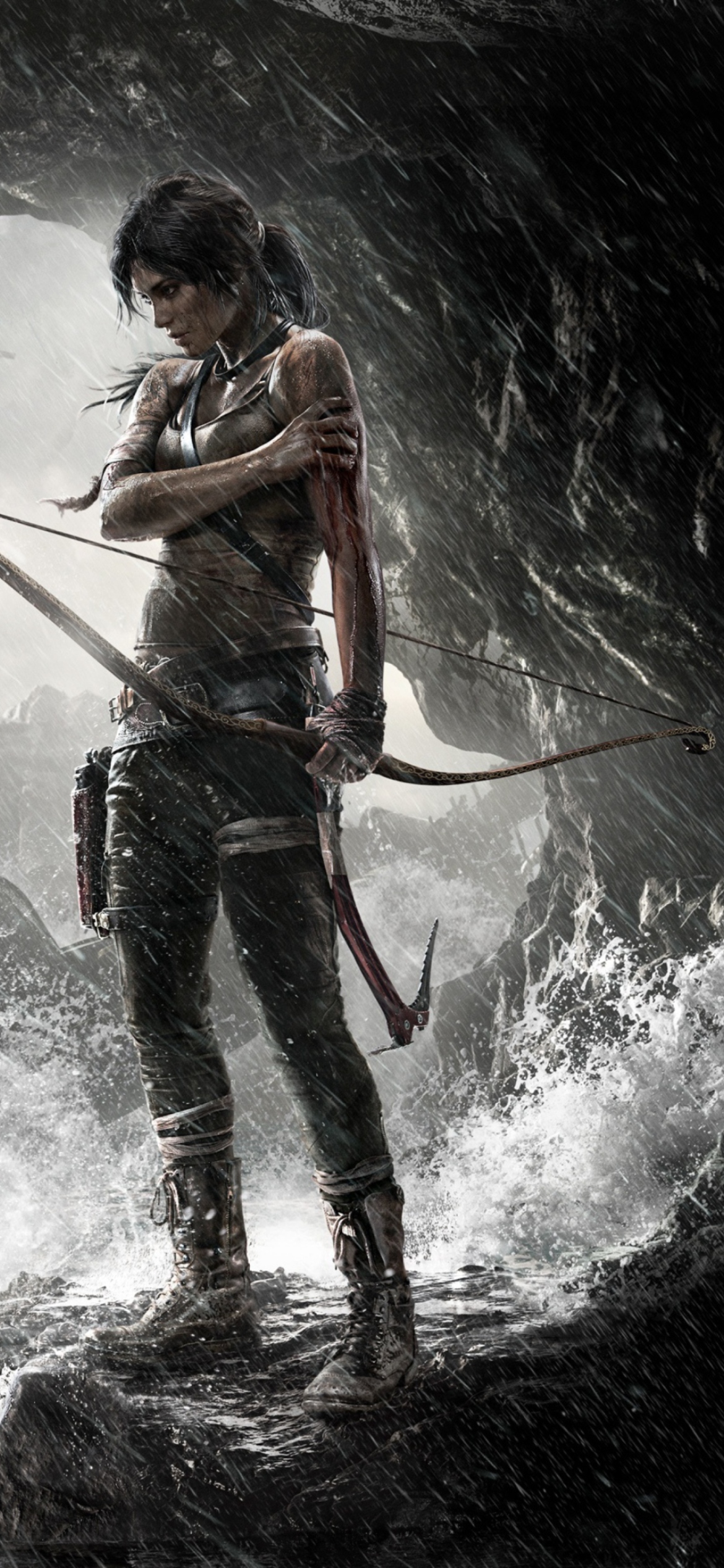 Das Tomb Raider Wallpaper 1170x2532