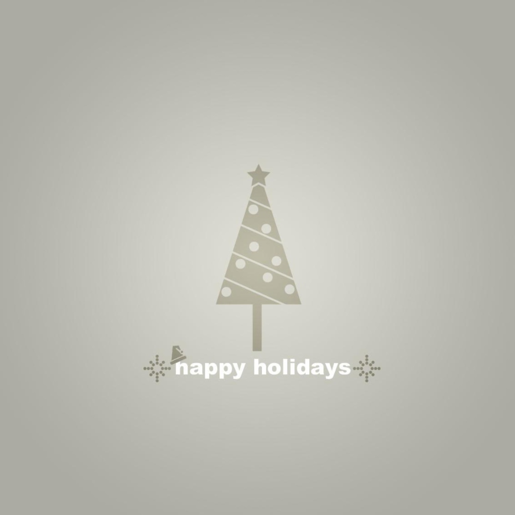 Screenshot №1 pro téma Grey Christmas Tree 1024x1024