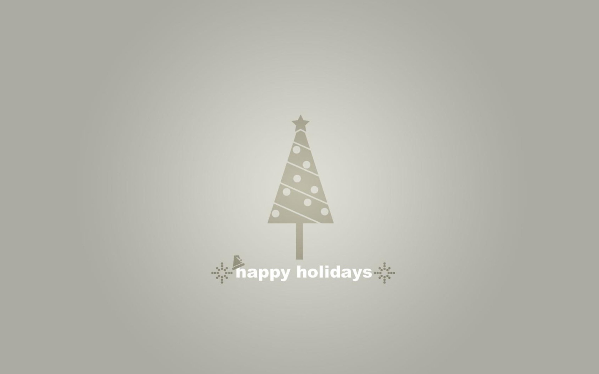 Sfondi Grey Christmas Tree 1920x1200