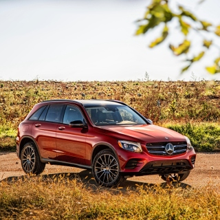 Обои Mercedes Benz GLC X253 для телефона и на рабочий стол iPad Air