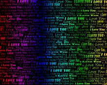 Das I Love You Wallpaper 220x176