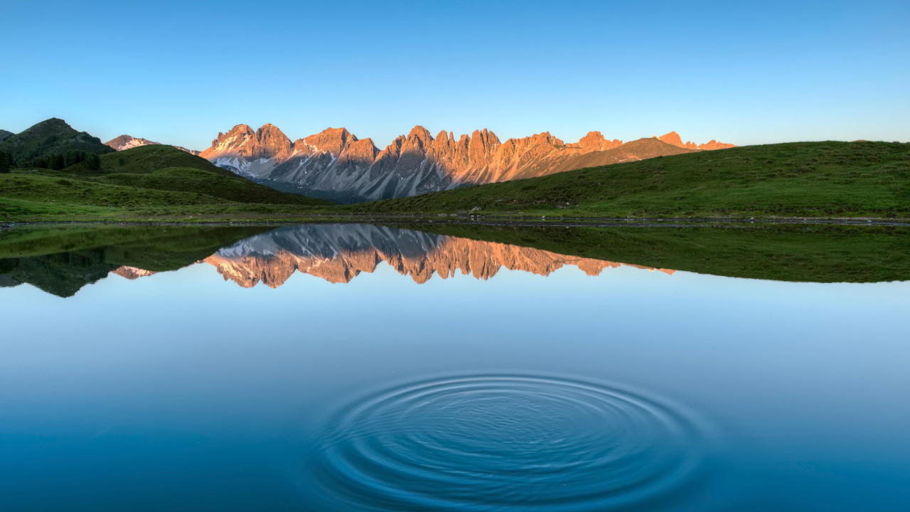 Das Achen Lake in Tyrol Wallpaper 1280x720