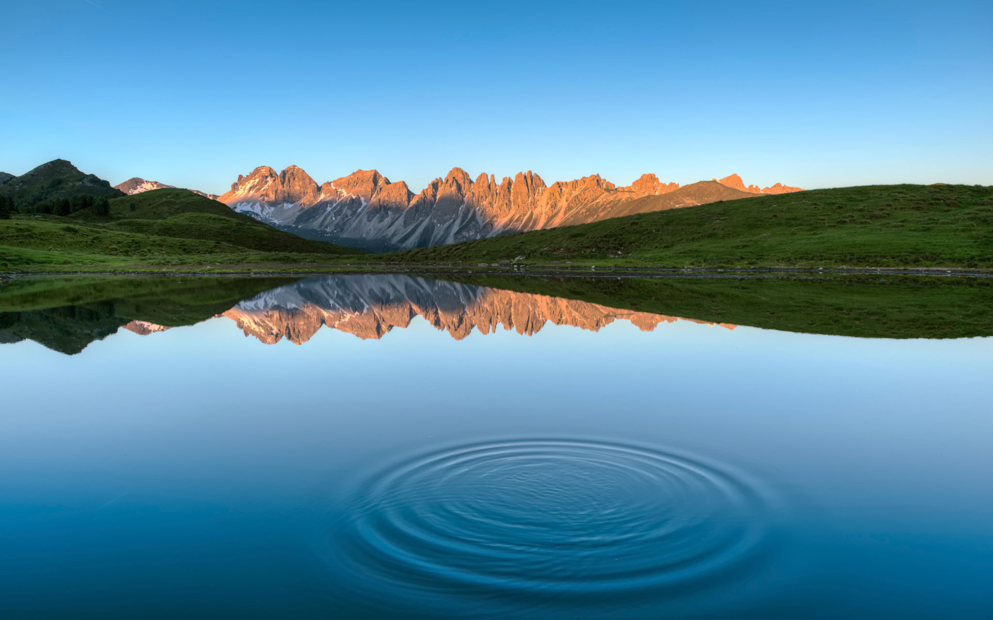 Achen Lake in Tyrol wallpaper 1440x900