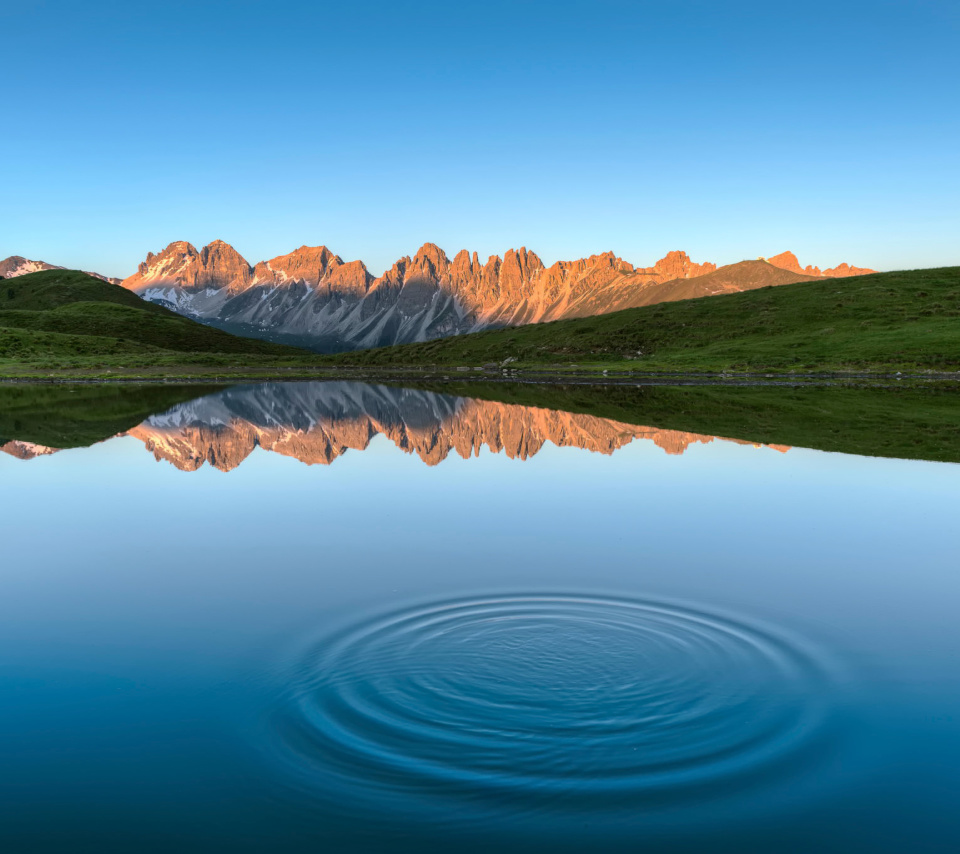 Das Achen Lake in Tyrol Wallpaper 960x854