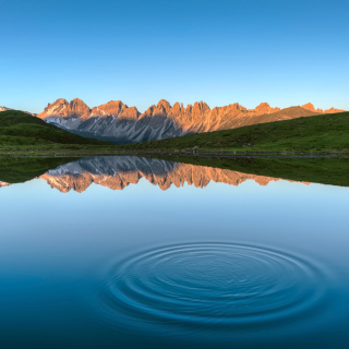 Achen Lake in Tyrol sfondi gratuiti per 1024x1024