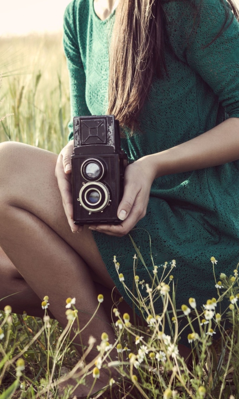 Vintage Style Photography wallpaper 480x800