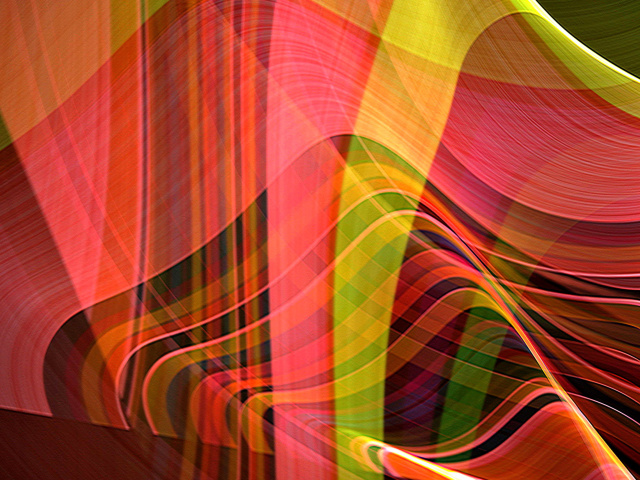 Screenshot №1 pro téma Colorful Rays 640x480