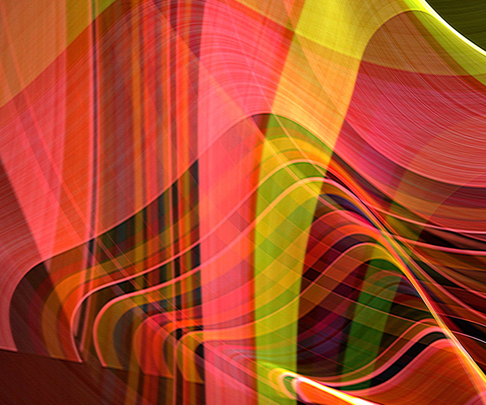 Das Colorful Rays Wallpaper 960x800