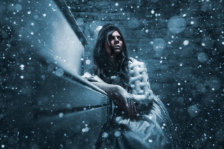 Snow Woman Background for Android, iPhone and iPad