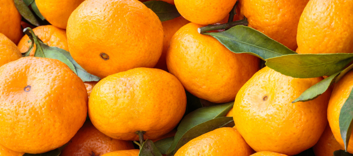 Tangerines wallpaper 720x320