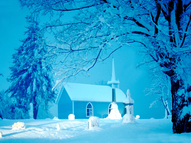 Winter Church and Chapel screenshot #1 640x480