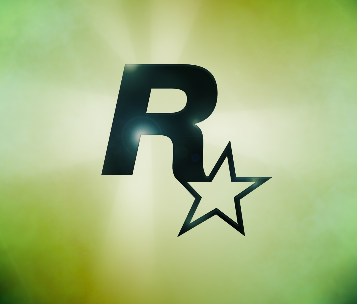 Fondo de pantalla Rockstar Games Logo 1200x1024