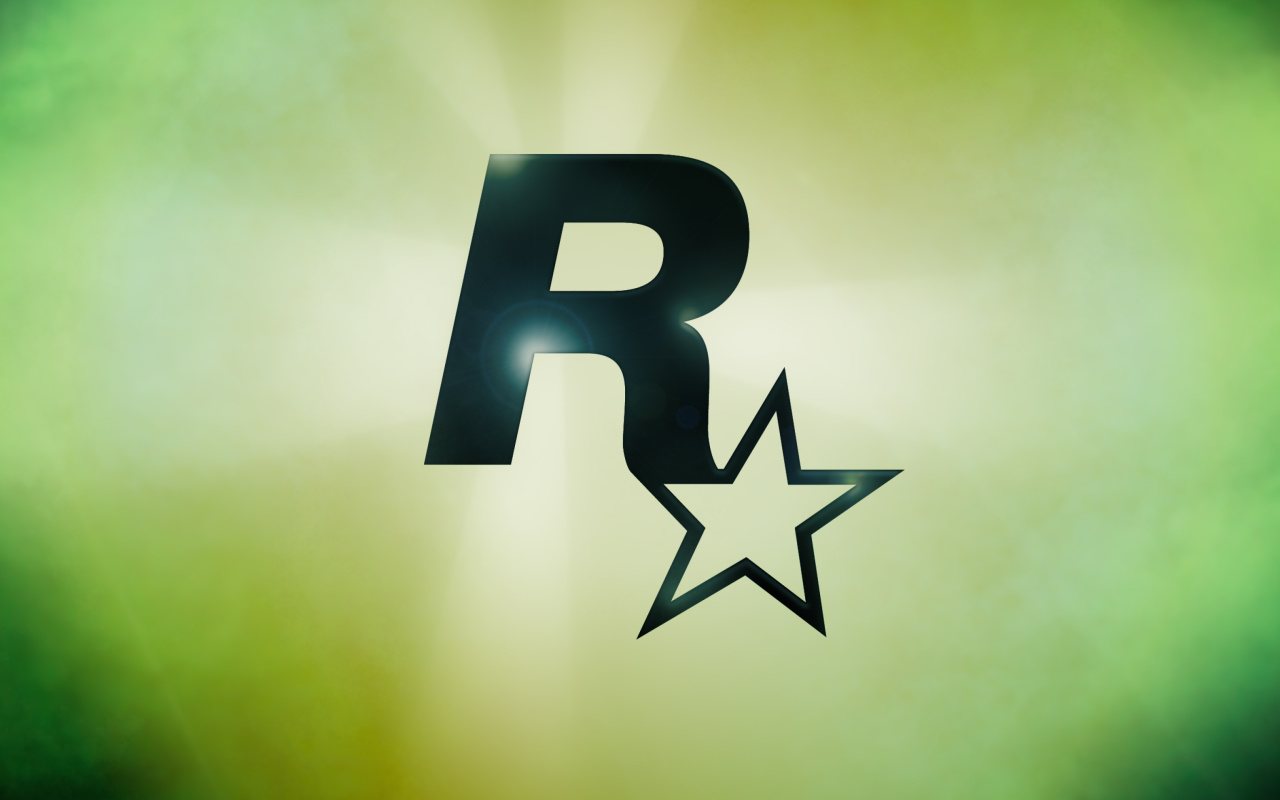Das Rockstar Games Logo Wallpaper 1280x800