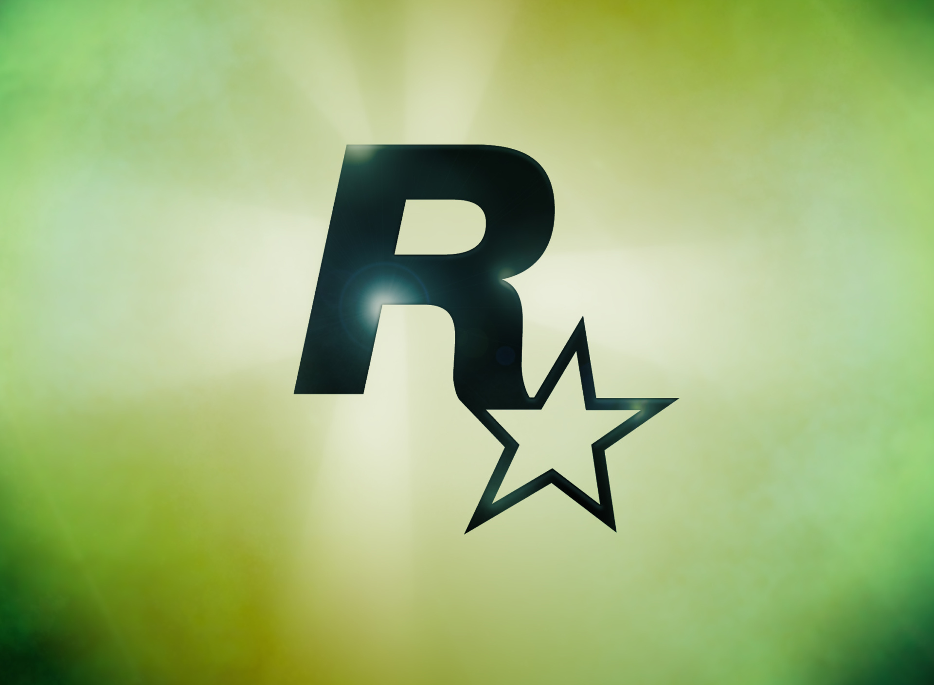 Das Rockstar Games Logo Wallpaper 1920x1408