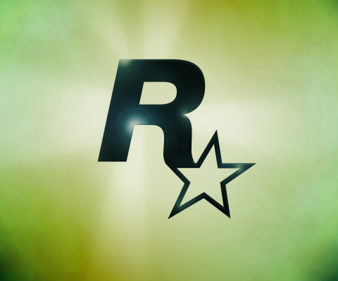 Fondo de pantalla Rockstar Games Logo 480x400