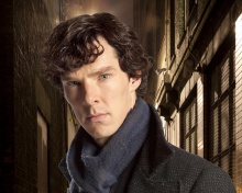 Sherlock TV series - Benedict Cumberbatch wallpaper 220x176