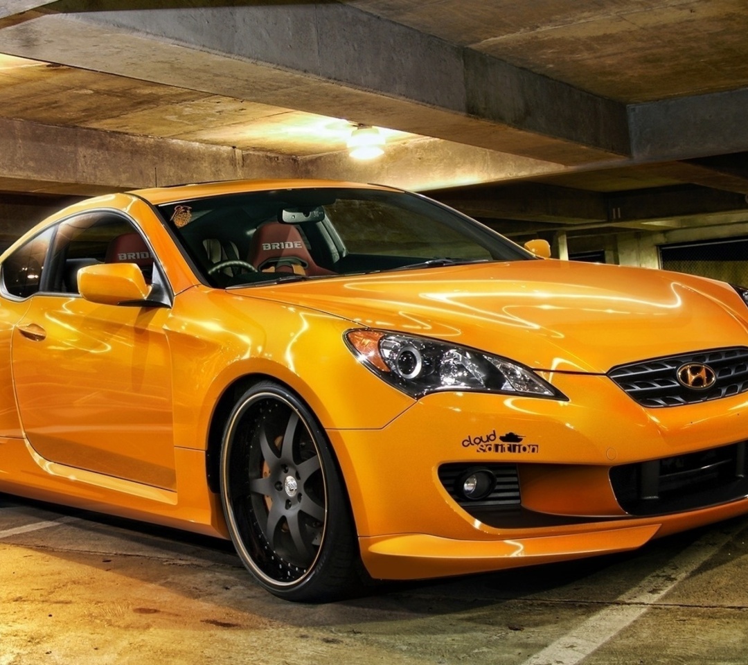 Hyundai Genesis Orange screenshot #1 1080x960