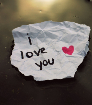 I Love You - Obrázkek zdarma pro iPhone SE