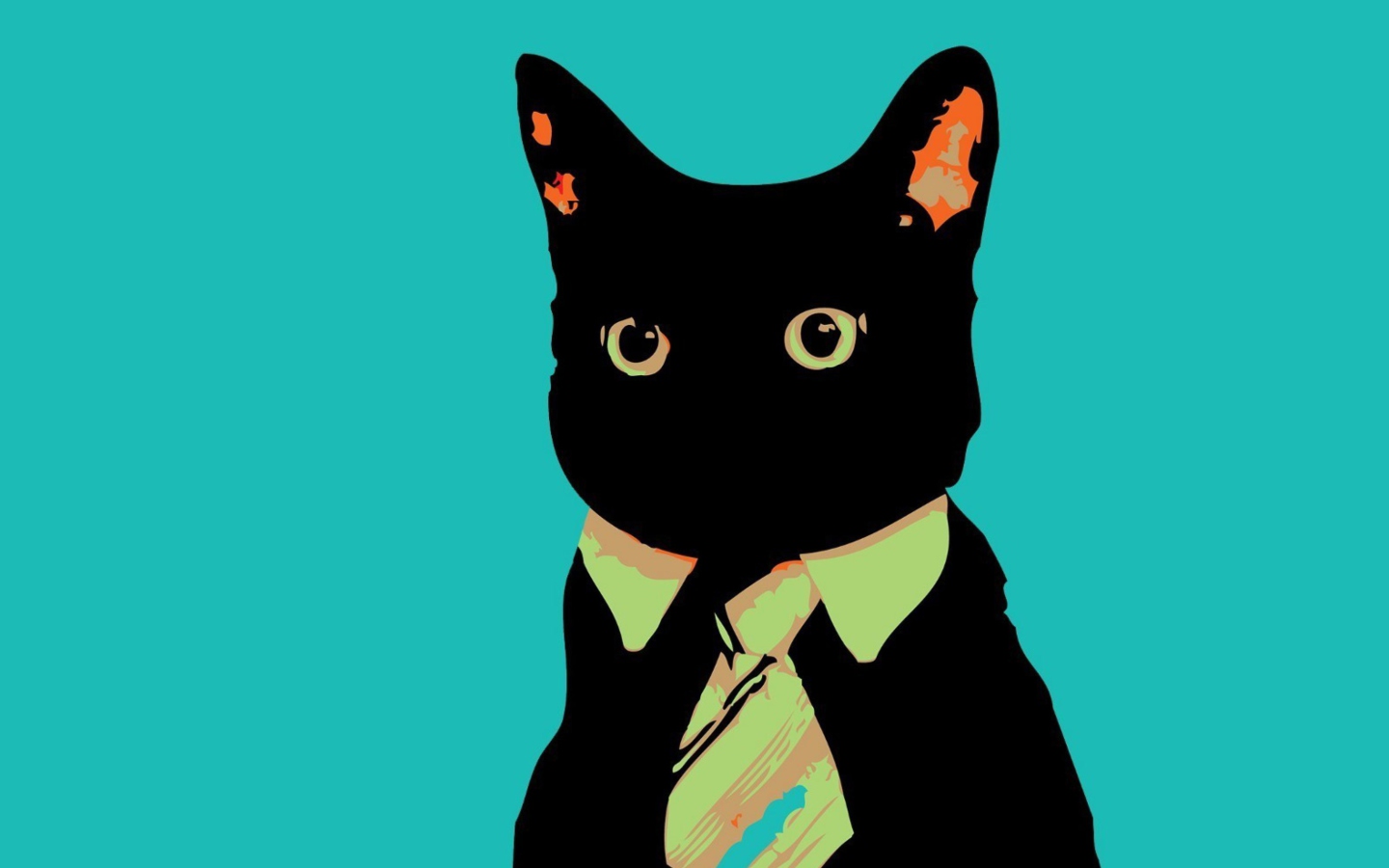 Cat Boss wallpaper 1440x900