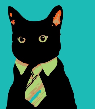 Kostenloses Cat Boss Wallpaper für iPhone 6 Plus