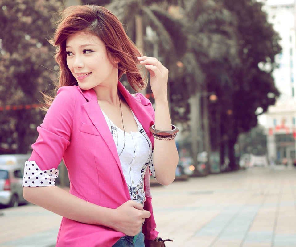Asian Redhead Girl screenshot #1 960x800