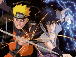 Screenshot №1 pro téma Naruto 320x240