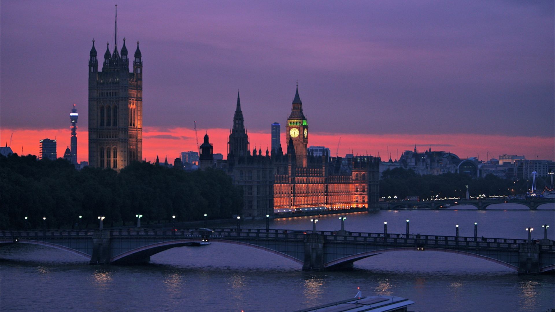 Sfondi London At Night 1920x1080