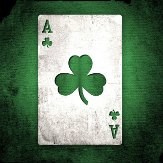 Free Shamrock Card Ace Picture for iPad mini