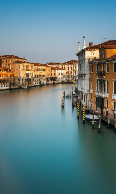 Das Venice Grand Canal Trip Wallpaper 240x400