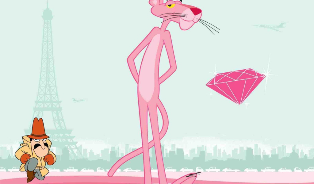 Fondo de pantalla Pink Panther 1024x600