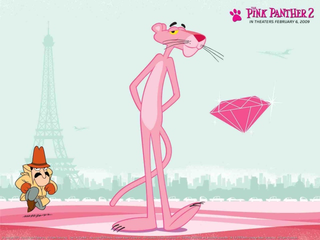 Pink Panther wallpaper 640x480