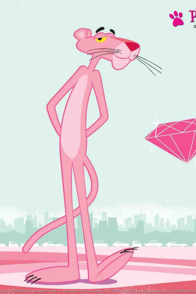 Sfondi Pink Panther 640x960