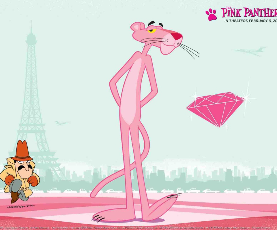 Screenshot №1 pro téma Pink Panther 960x800