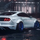 Das Ford Mustang Shelby GT350 Wallpaper 128x128