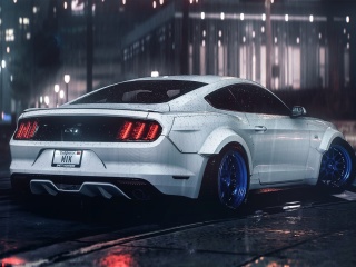 Das Ford Mustang Shelby GT350 Wallpaper 320x240