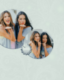 Fondo de pantalla Victorias Secret Angels 128x160