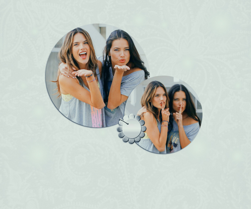 Fondo de pantalla Victorias Secret Angels 960x800