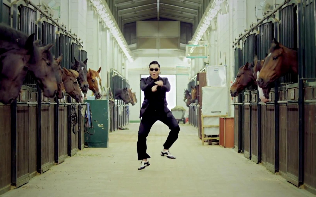 Das Gangnam Style Dancing Wallpaper 1280x800