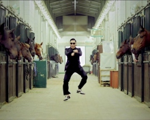 Обои Gangnam Style Dancing 220x176