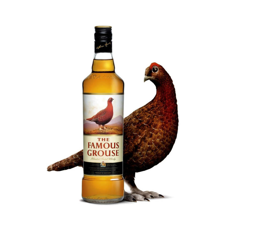 Das The Famous Grouse Scotch Whisky Wallpaper 1080x960