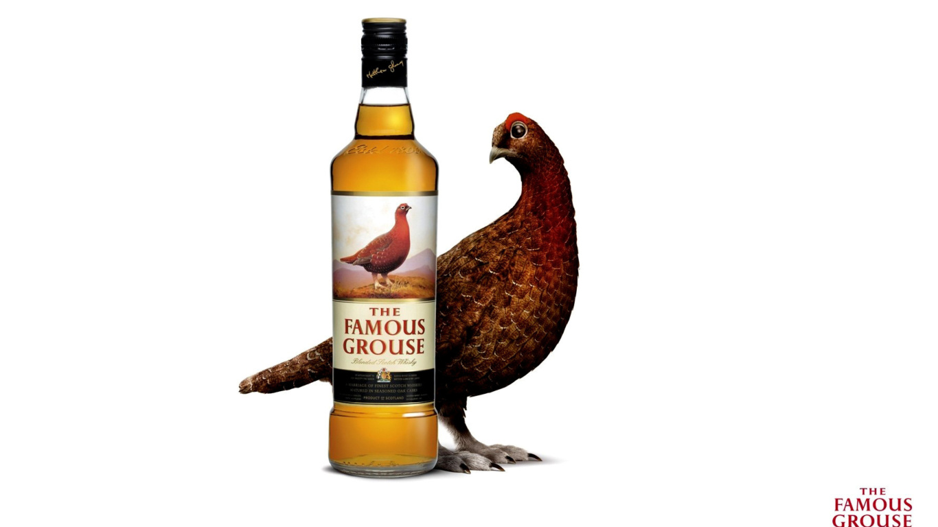Fondo de pantalla The Famous Grouse Scotch Whisky 1366x768