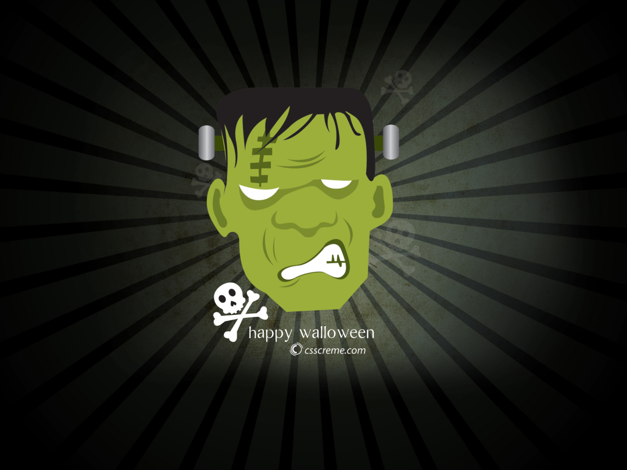Green Frankenstein wallpaper 1280x960