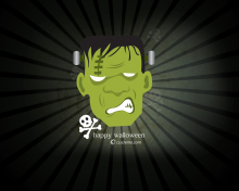 Green Frankenstein wallpaper 220x176