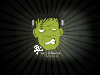 Screenshot №1 pro téma Green Frankenstein 320x240