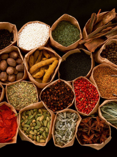 Das Spices Wallpaper 240x320