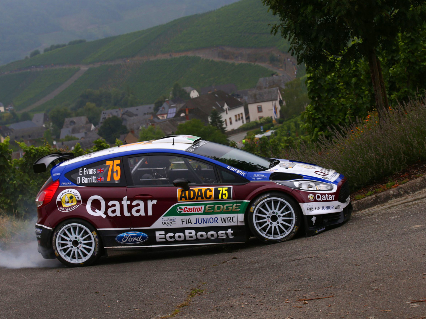 Ford Fiesta R5 WRC wallpaper 1400x1050