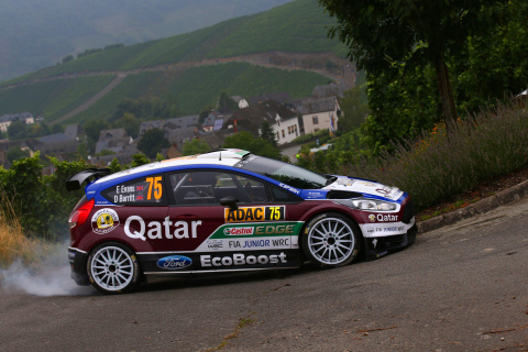 Screenshot №1 pro téma Ford Fiesta R5 WRC 480x320