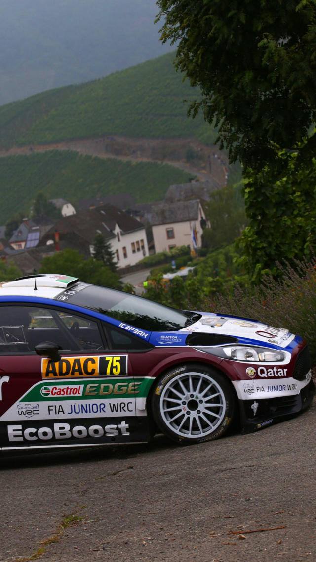 Screenshot №1 pro téma Ford Fiesta R5 WRC 640x1136