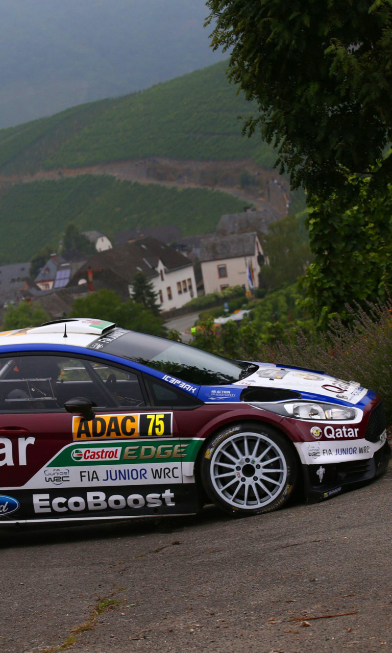 Ford Fiesta R5 WRC wallpaper 768x1280