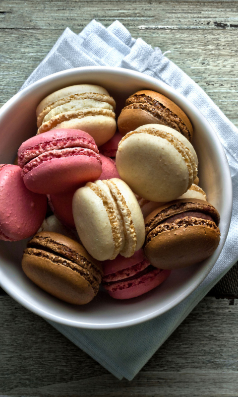 Обои Macaron 480x800